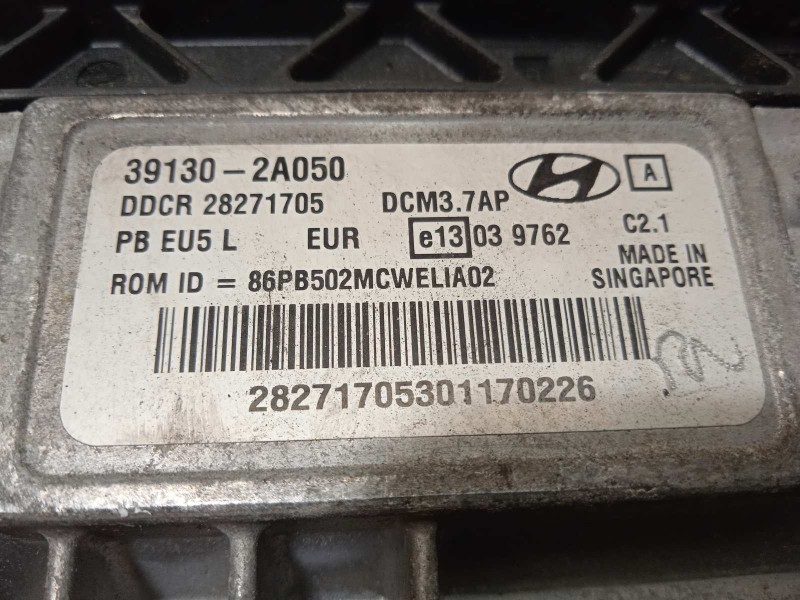 Recambio de centralita motor uce para hyundai i20 comfort referencia OEM IAM 391302A050  DCM37AP