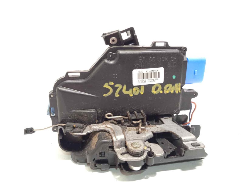 Recambio de cerradura puerta delantera derecha para volkswagen touareg (7l6) 3.0 v6 tdi dpf referencia OEM IAM 3D1837016AC  