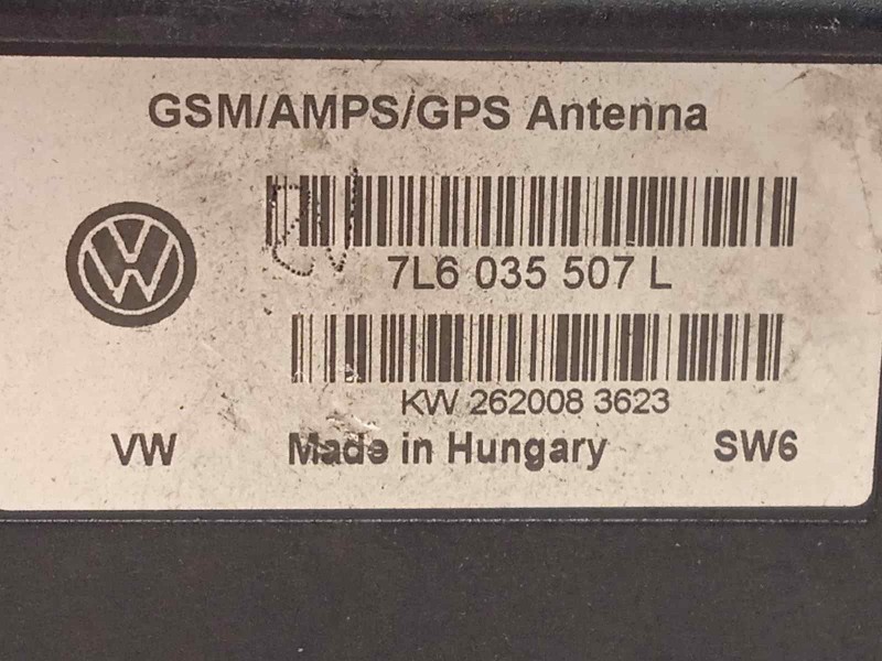 Recambio de antena para volkswagen touareg (7l6) 3.0 v6 tdi dpf referencia OEM IAM 7L6035507L  