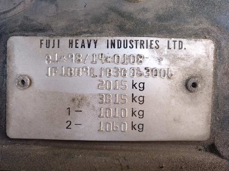 subaru legacy berl./familiar b12 (be/bh) del año 2003