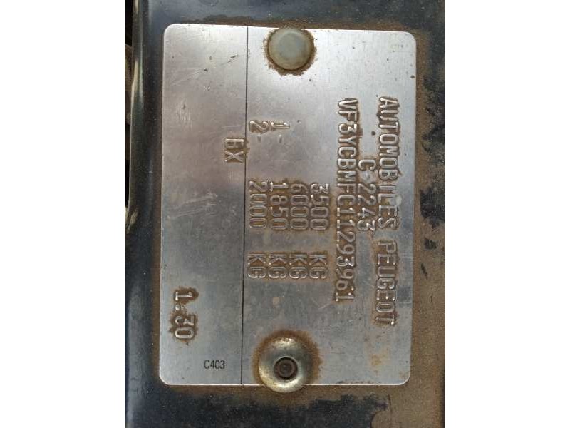 peugeot boxer caja cerr. techo elevado (bat.3450)(335)(2007 =>) del año 2007