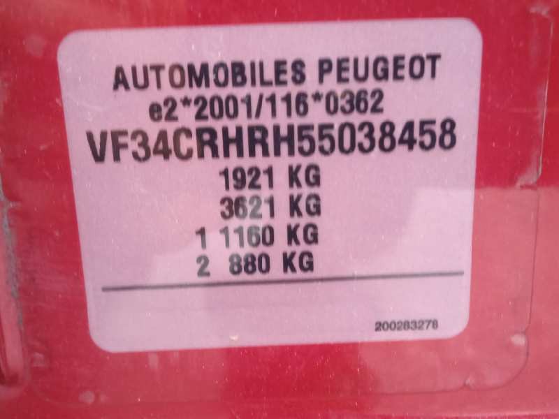 peugeot 308 del año 2007