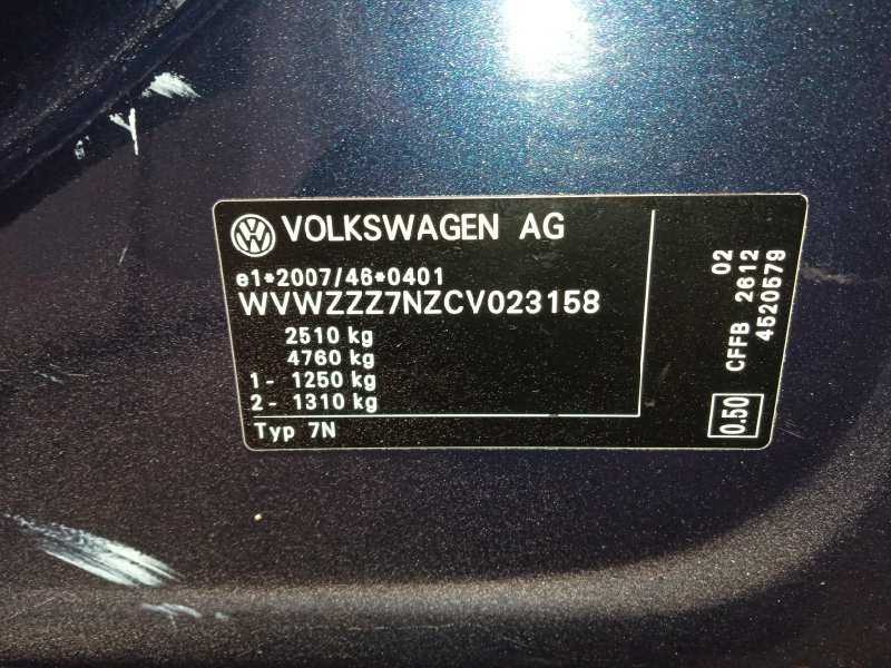 volkswagen sharan (7n1) del año 2011