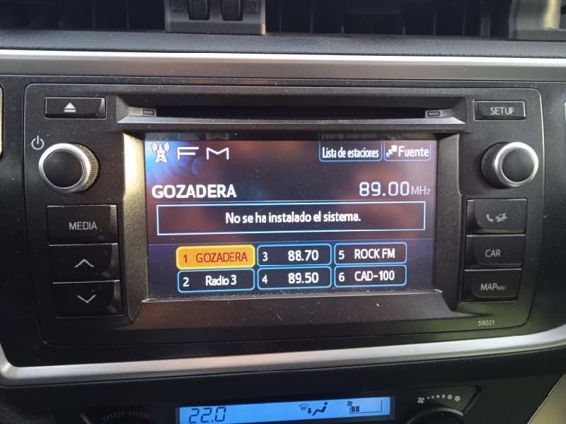 toyota auris touring sports (e18) del año 2014