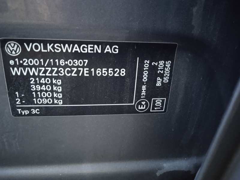 volkswagen passat variant (3c5) del año 2007