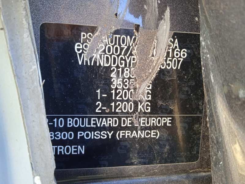 citroën c5 x del año 2022