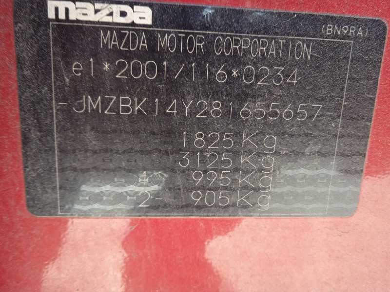 mazda 3 berlina (bk) del año 2007