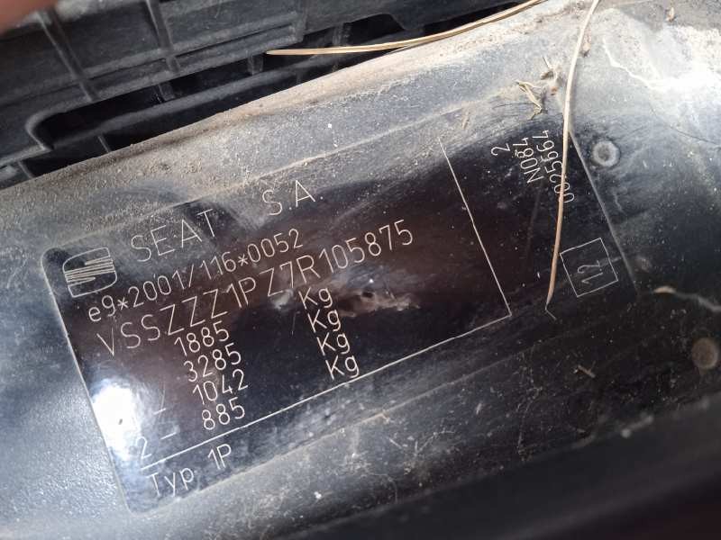seat leon (1p1) del año 2007