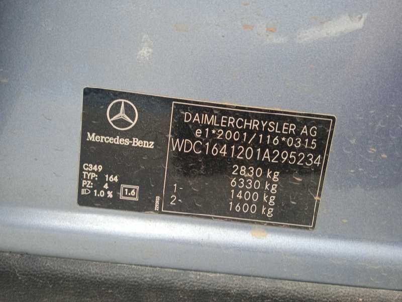 mercedes-benz clase m (w164) del año 2007
