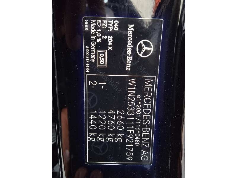 mercedes-benz clase glc coupe (bm 253)(6.2016) del año 2020