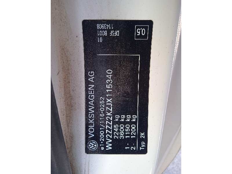 volkswagen caddy furgón/kombi del año 2018