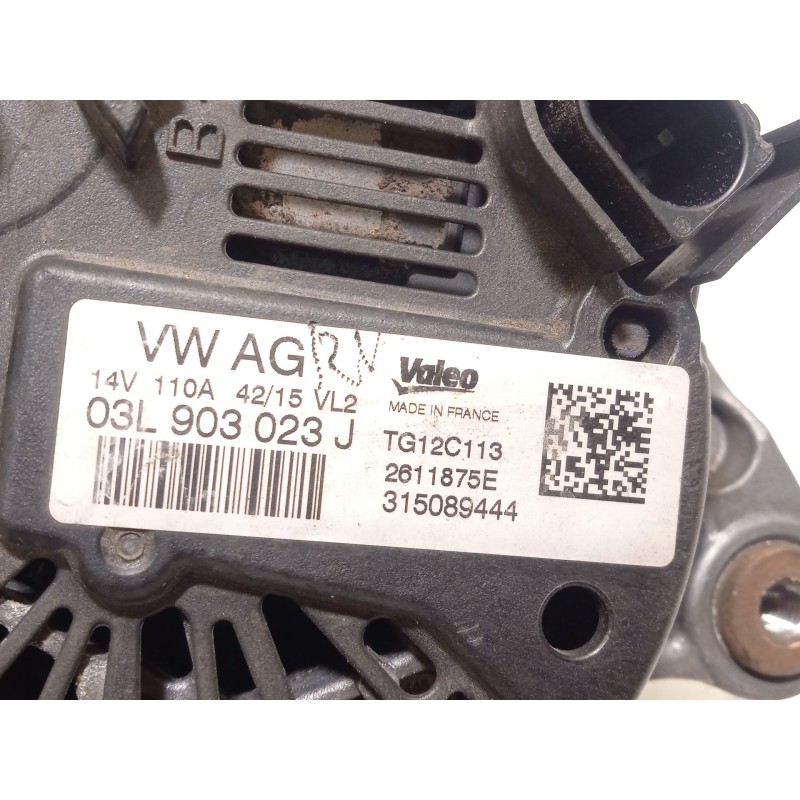 Recambio de alternador para seat leon st (5f8) x-perience 4drive referencia OEM IAM 03L903023J  