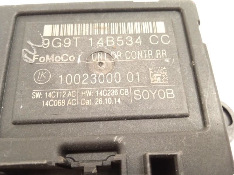 Recambio de modulo electronico para ford s-max (ca1) 2.0 tdci cat referencia OEM IAM 9G9T14B534CC  