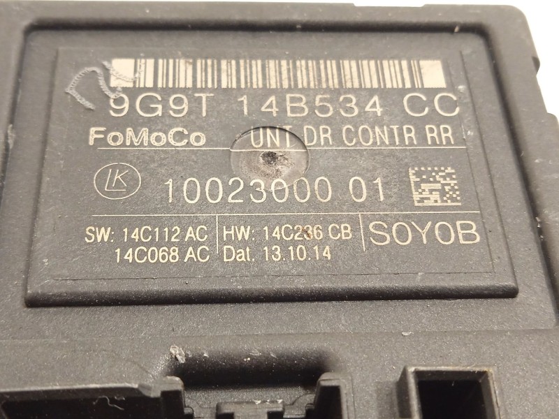 Recambio de modulo electronico para ford s-max (ca1) 2.0 tdci cat referencia OEM IAM 9G9T14B534CC  