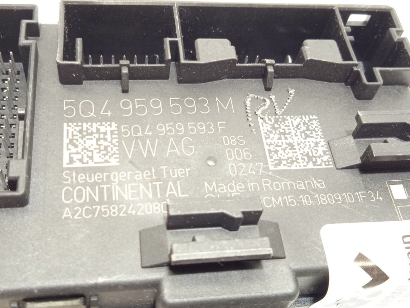 Recambio de modulo electronico para seat leon (5f1) fr referencia OEM IAM 5Q4959593M  