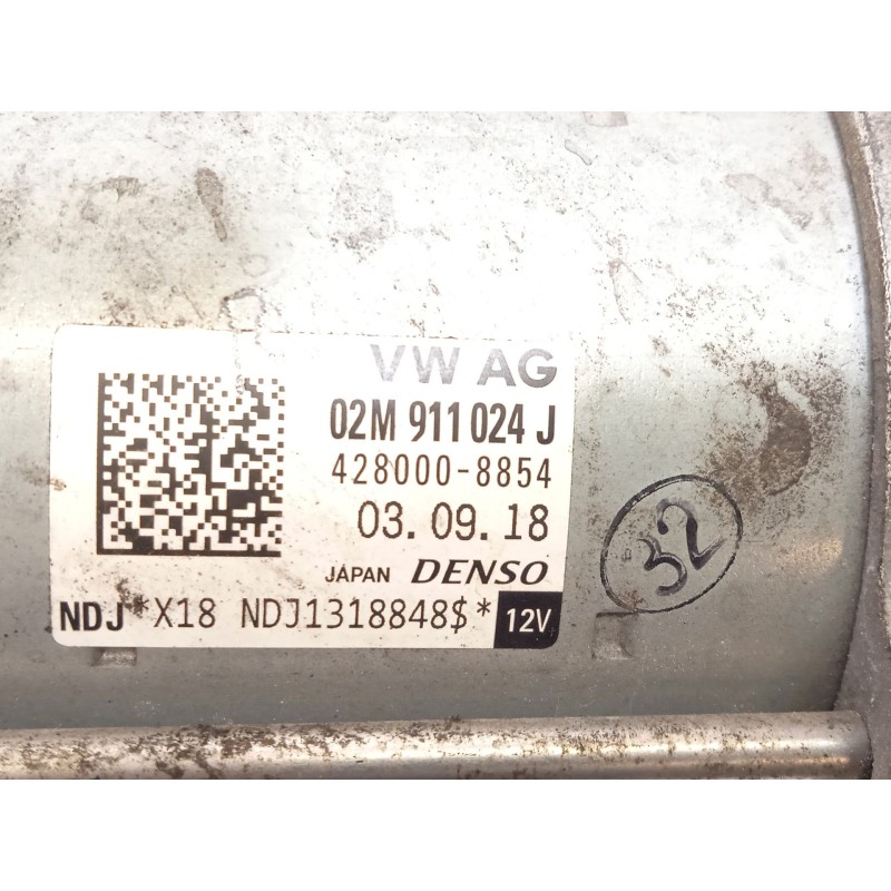 Recambio de motor arranque para seat leon (5f1) fr referencia OEM IAM 02M911024J 4280008854 