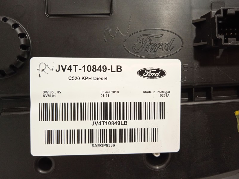 Recambio de cuadro instrumentos para ford kuga (cbs) 2.0 tdci cat referencia OEM IAM JV6T10849LB  