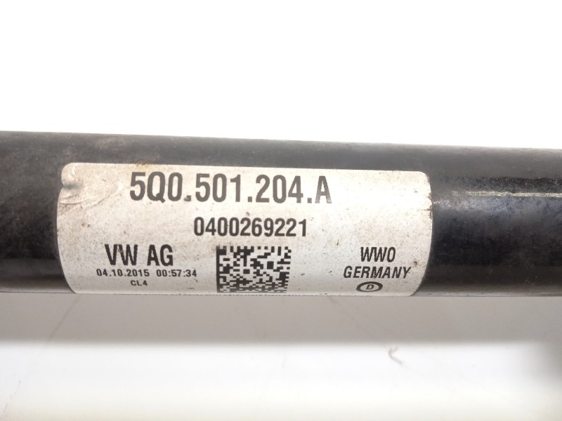 Recambio de transmision trasera derecha para seat leon st (5f8) x-perience 4drive referencia OEM IAM 5Q0501204A  