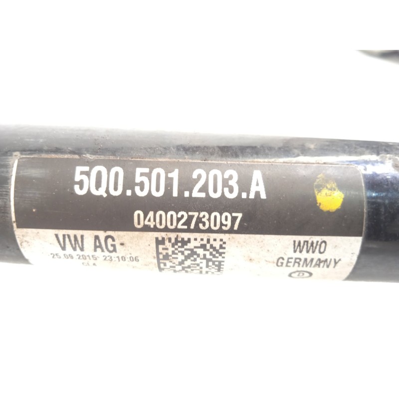 Recambio de transmision trasera izquierda para seat leon st (5f8) x-perience 4drive referencia OEM IAM 5Q0501203A  