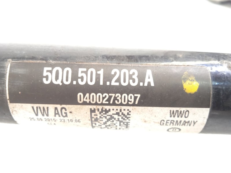 Recambio de transmision trasera izquierda para seat leon st (5f8) x-perience 4drive referencia OEM IAM 5Q0501203A  