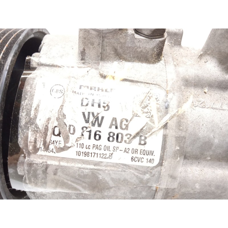 Recambio de compresor aire acondicionado para seat leon (5f1) fr referencia OEM IAM 5Q0816803B  