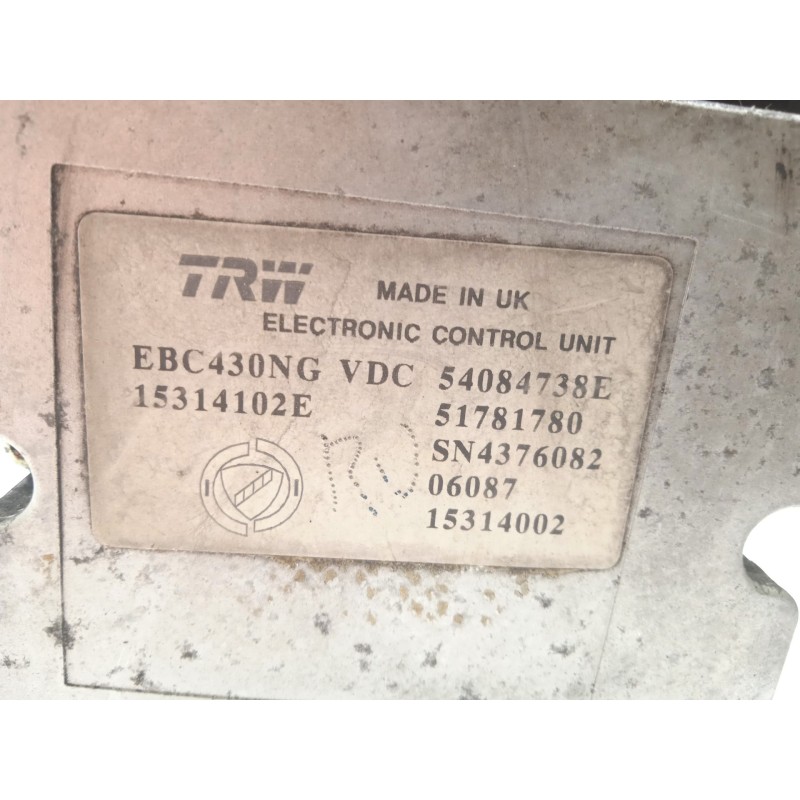 Recambio de abs para alfa romeo 159 (140) 2.4 jtd cat referencia OEM IAM 51781780 15314102E 54084738E