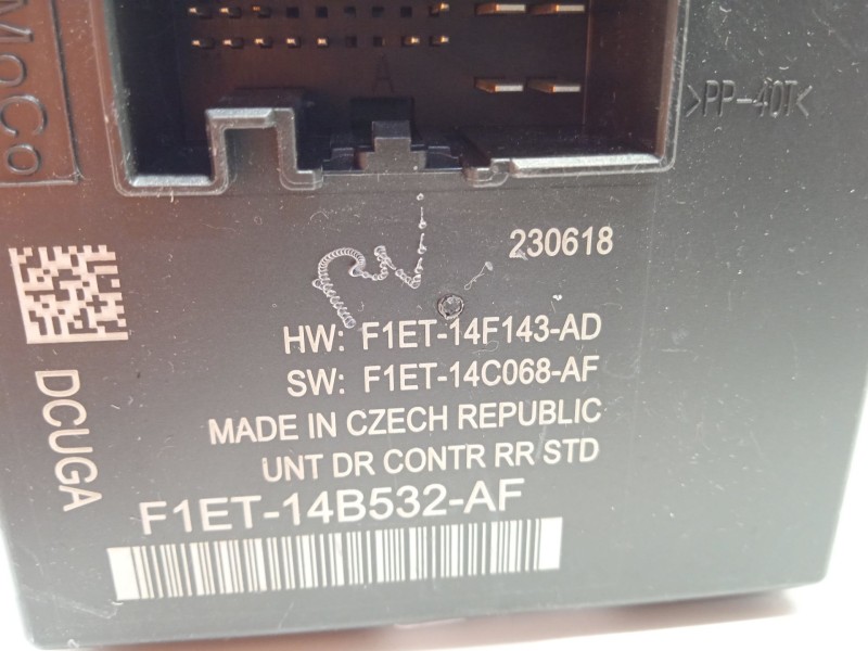 Recambio de centralita confort para ford kuga (cbs) 2.0 tdci cat referencia OEM IAM F1ET14B532AF 2029992 