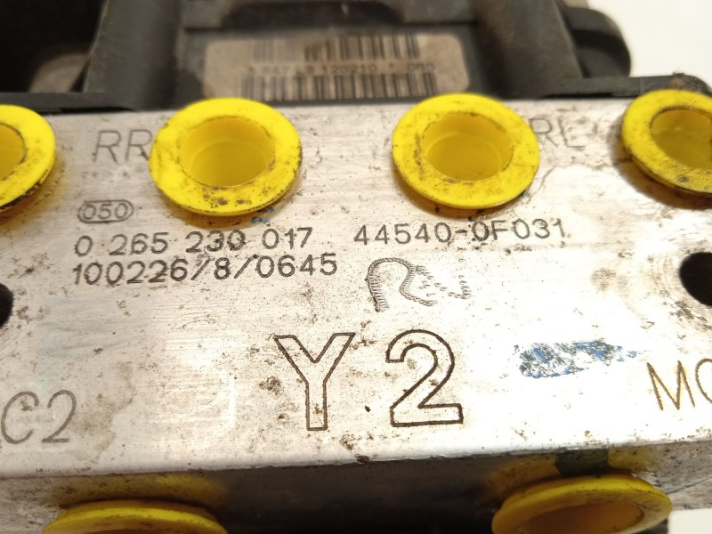 Recambio de abs para toyota verso active referencia OEM IAM 445400F031 0265950824 0265230017
