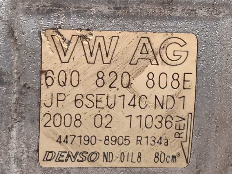 Recambio de compresor aire acondicionado para seat ibiza (6j5) reference referencia OEM IAM 6Q0820808E  6SEU14C