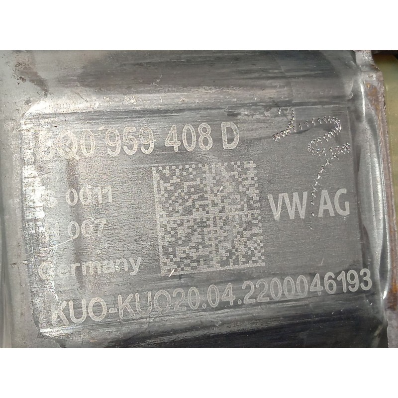 Recambio de elevalunas trasero derecho para volkswagen polo 1.0 tsi referencia OEM IAM 2G6839462C 5Q0959408D 
