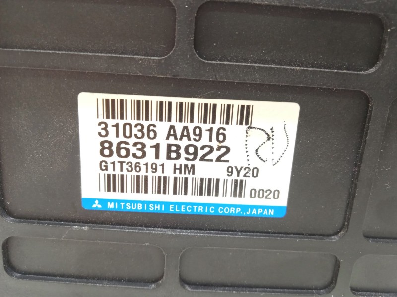 Recambio de modulo electronico para mitsubishi asx 2.0 mivec cat referencia OEM IAM 8631B922  