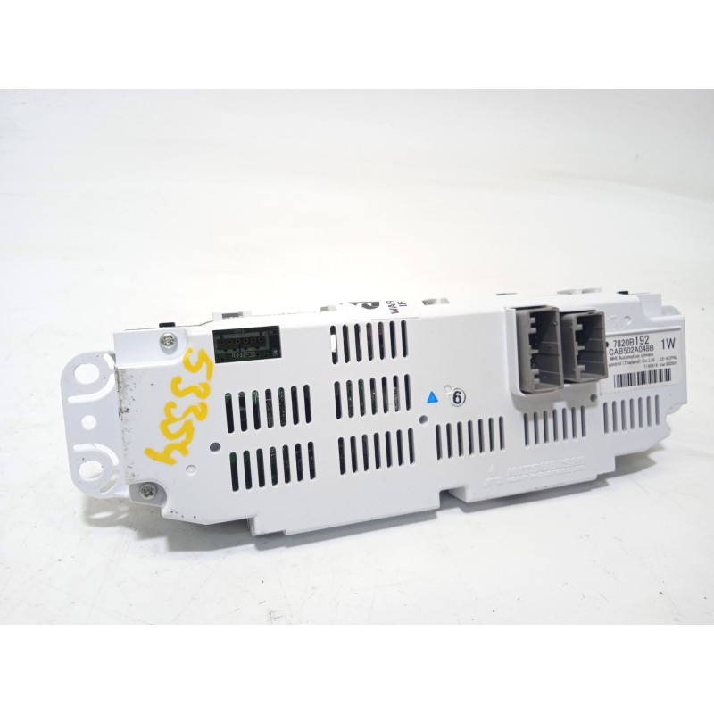 Recambio de mando climatizador para mitsubishi asx 2.0 mivec cat referencia OEM IAM 7820B192  