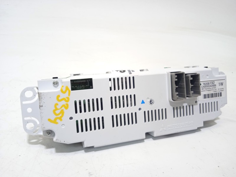 Recambio de mando climatizador para mitsubishi asx 2.0 mivec cat referencia OEM IAM 7820B192  