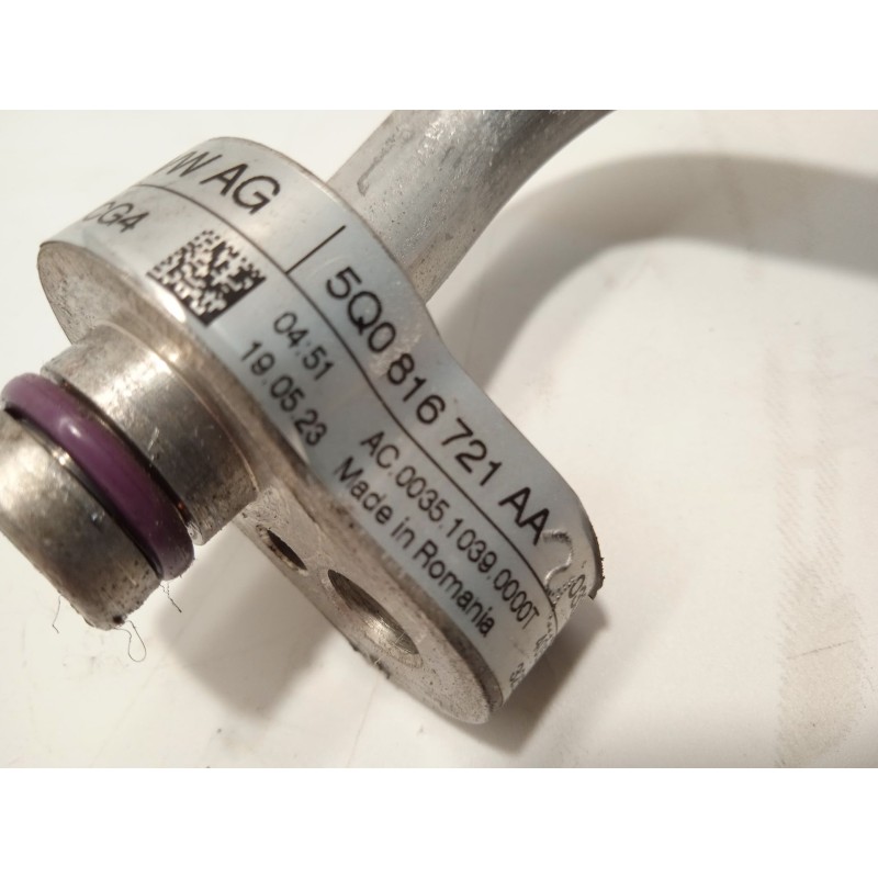 Recambio de tubos aire acondicionado para cupra formentor (km7) 1.5 tsi referencia OEM IAM 5Q0816721AA  