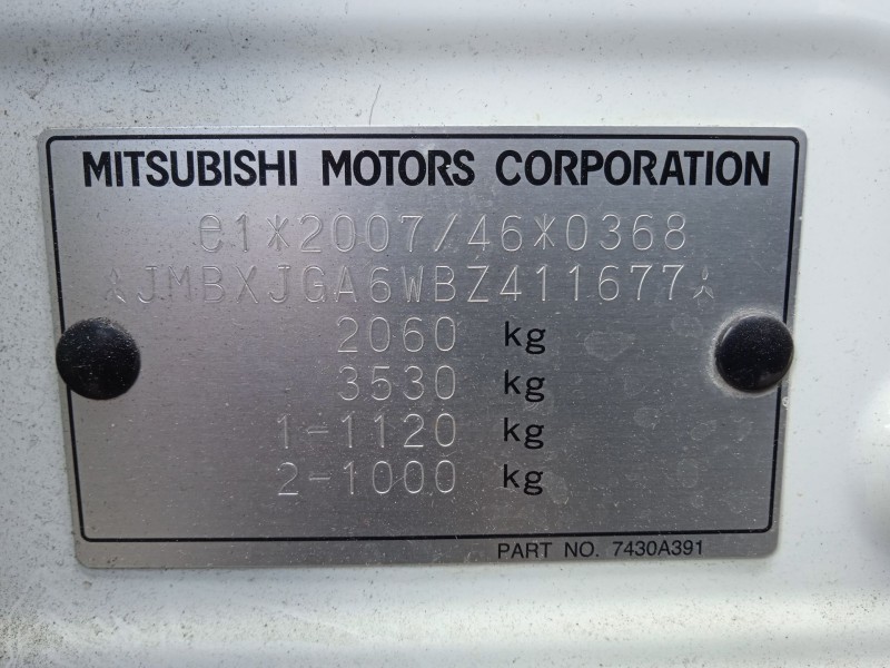 mitsubishi asx (ga_w_) del año 2011