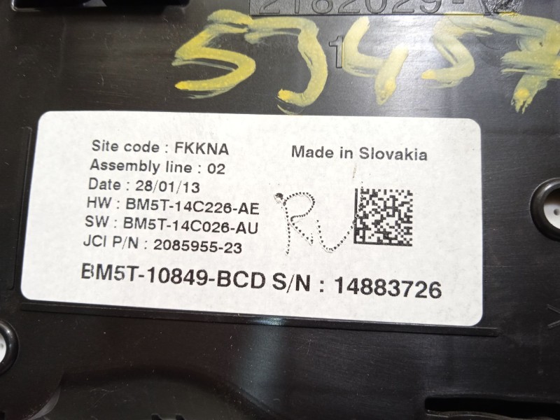 Recambio de cuadro instrumentos para ford focus lim. (cb8) trend referencia OEM IAM BM5T10849BCD 1879756 