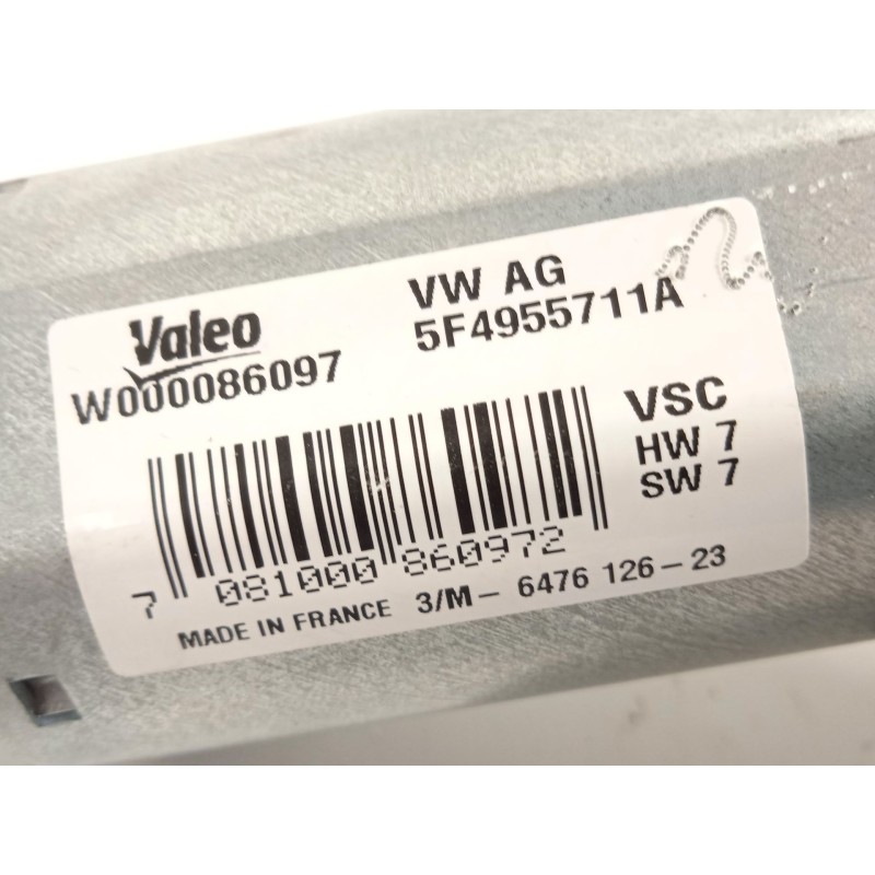 Recambio de motor limpia trasero para skoda karoq (nu) 2.0 tdi referencia OEM IAM 5F4955711A W000086097 