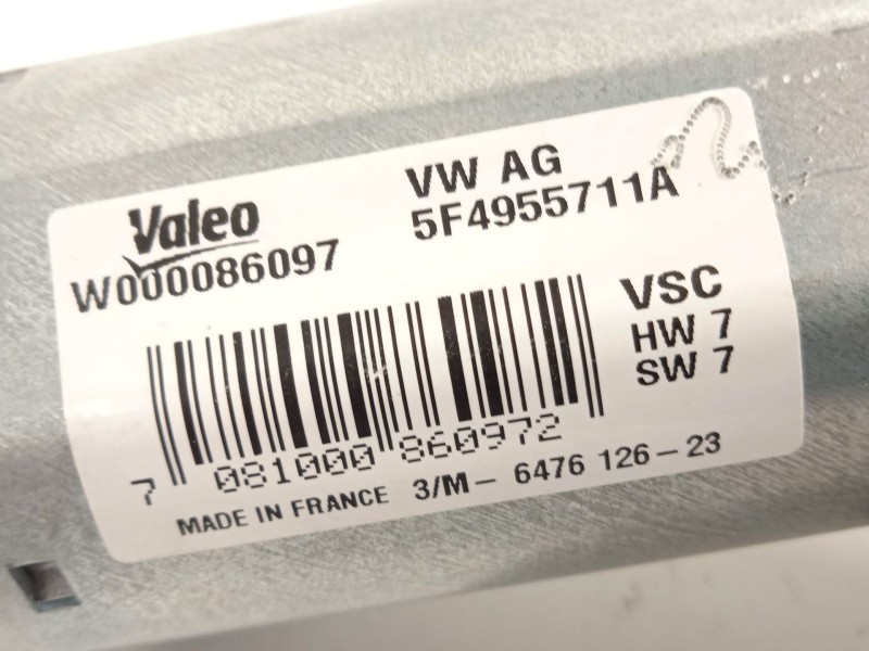 Recambio de motor limpia trasero para skoda karoq (nu) 2.0 tdi referencia OEM IAM 5F4955711A W000086097 