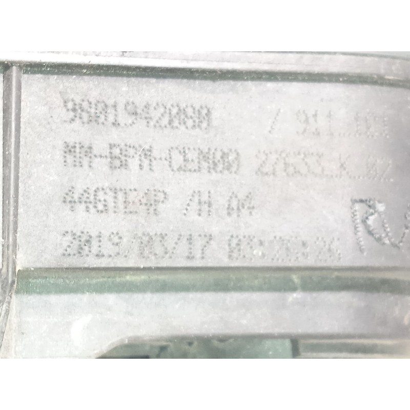 Recambio de caja mariposa para opel crossland x 1.2 referencia OEM IAM 9801942080  