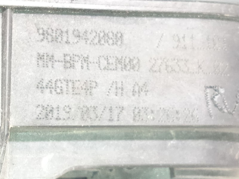 Recambio de caja mariposa para opel crossland x 1.2 referencia OEM IAM 9801942080  