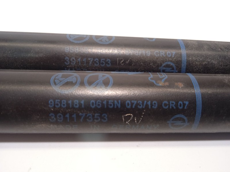 Recambio de amortiguadores maletero / porton para opel crossland x 1.2 referencia OEM IAM 39117353  
