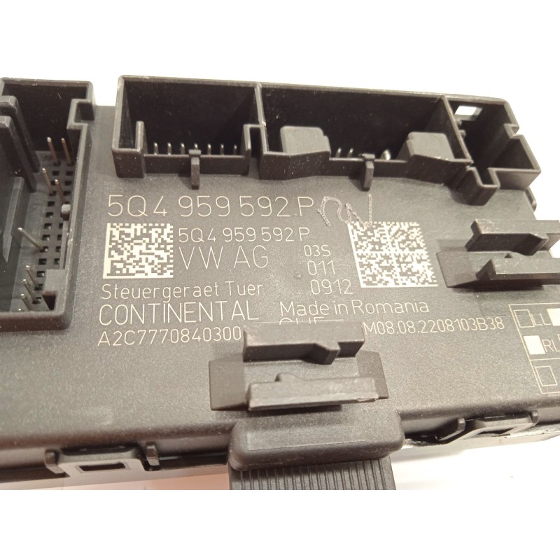 Recambio de centralita confort para skoda karoq (nu) 2.0 tdi referencia OEM IAM 5Q4959592P  