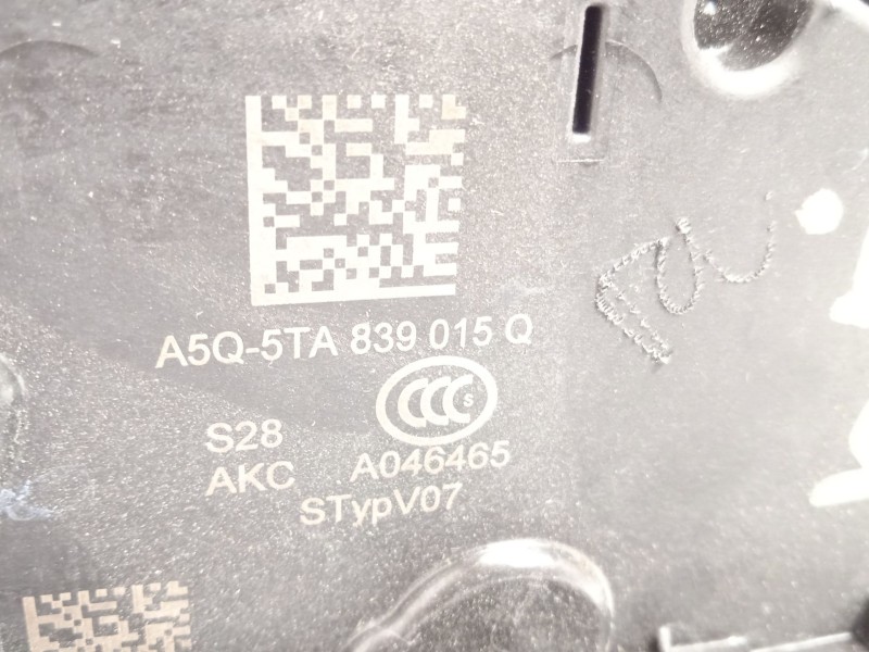 Recambio de cerradura puerta trasera izquierda para skoda karoq (nu) 2.0 tdi referencia OEM IAM 5TA839015Q  