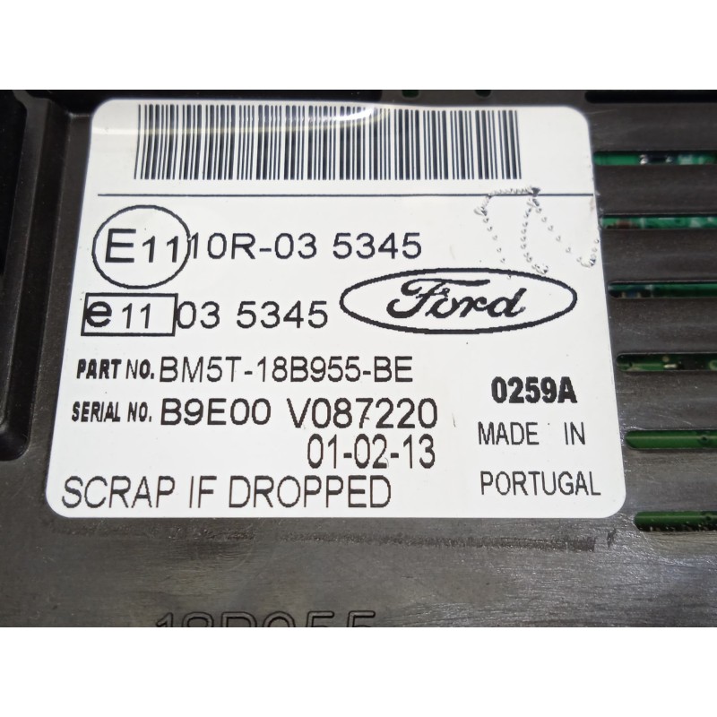 Recambio de pantalla multifuncion para ford focus lim. (cb8) trend referencia OEM IAM BM5T18B955BE 2014481 