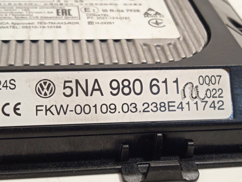 Recambio de modulo electronico para cupra formentor (km7) 1.5 tsi referencia OEM IAM 5NA980611  