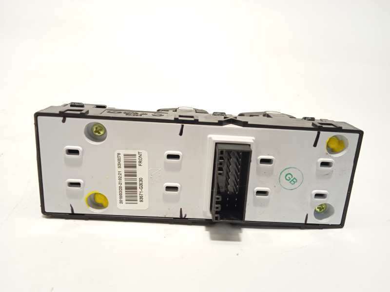 Recambio de mando elevalunas delantero izquierdo para hyundai i30 cw (pd) 1.4 tgdi cat referencia OEM IAM 93571G3030 93571G3030P - Gris 3