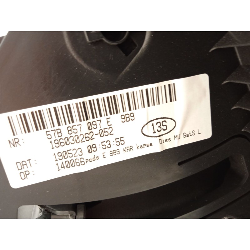 Recambio de guantera para skoda karoq (nu) 2.0 tdi referencia OEM IAM 57B857097E  