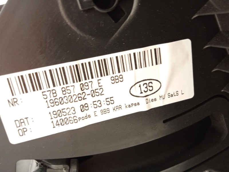 Recambio de guantera para skoda karoq (nu) 2.0 tdi referencia OEM IAM 57B857097E  