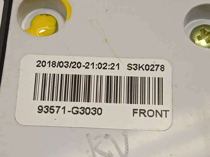 Recambio de mando elevalunas delantero izquierdo para hyundai i30 cw (pd) 1.4 tgdi cat referencia OEM IAM 93571G3030 93571G3030P - Gris 4