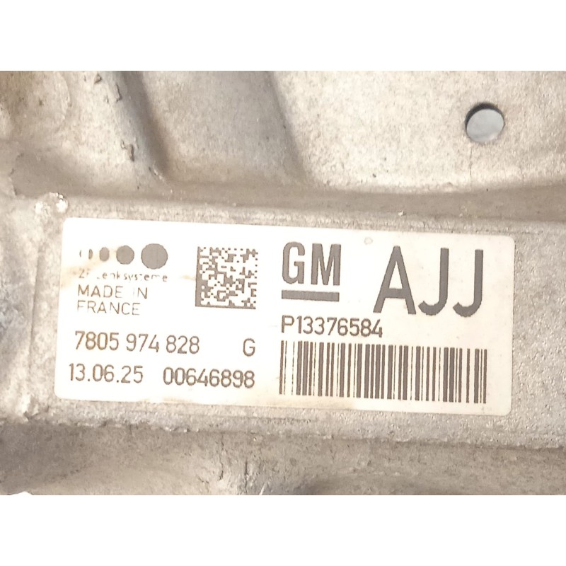 Recambio de cremallera direccion para opel insignia berlina selective referencia OEM IAM P13376584 13376584 7805974828